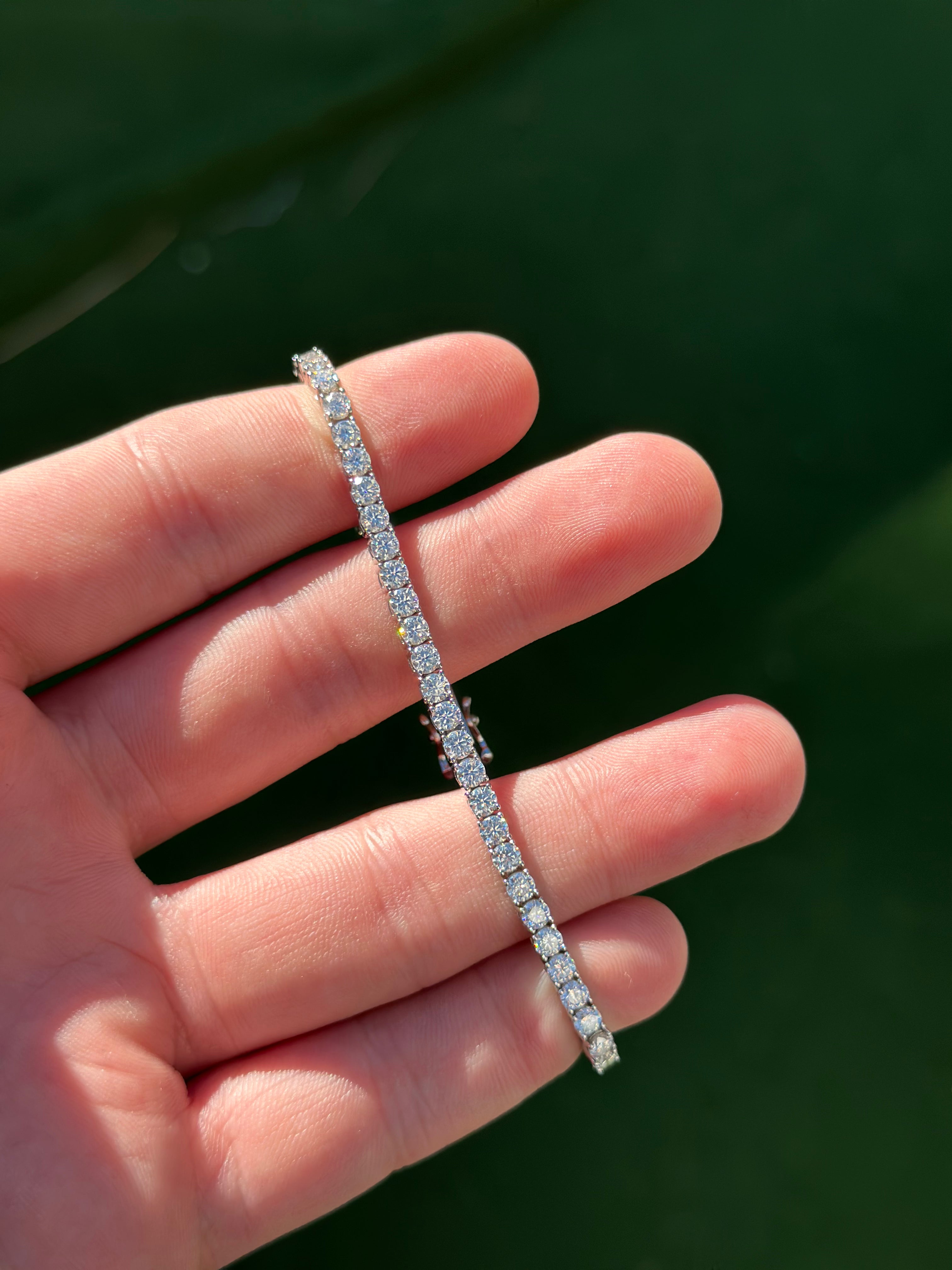 6.0ct Moissanite Tennis Bracelet