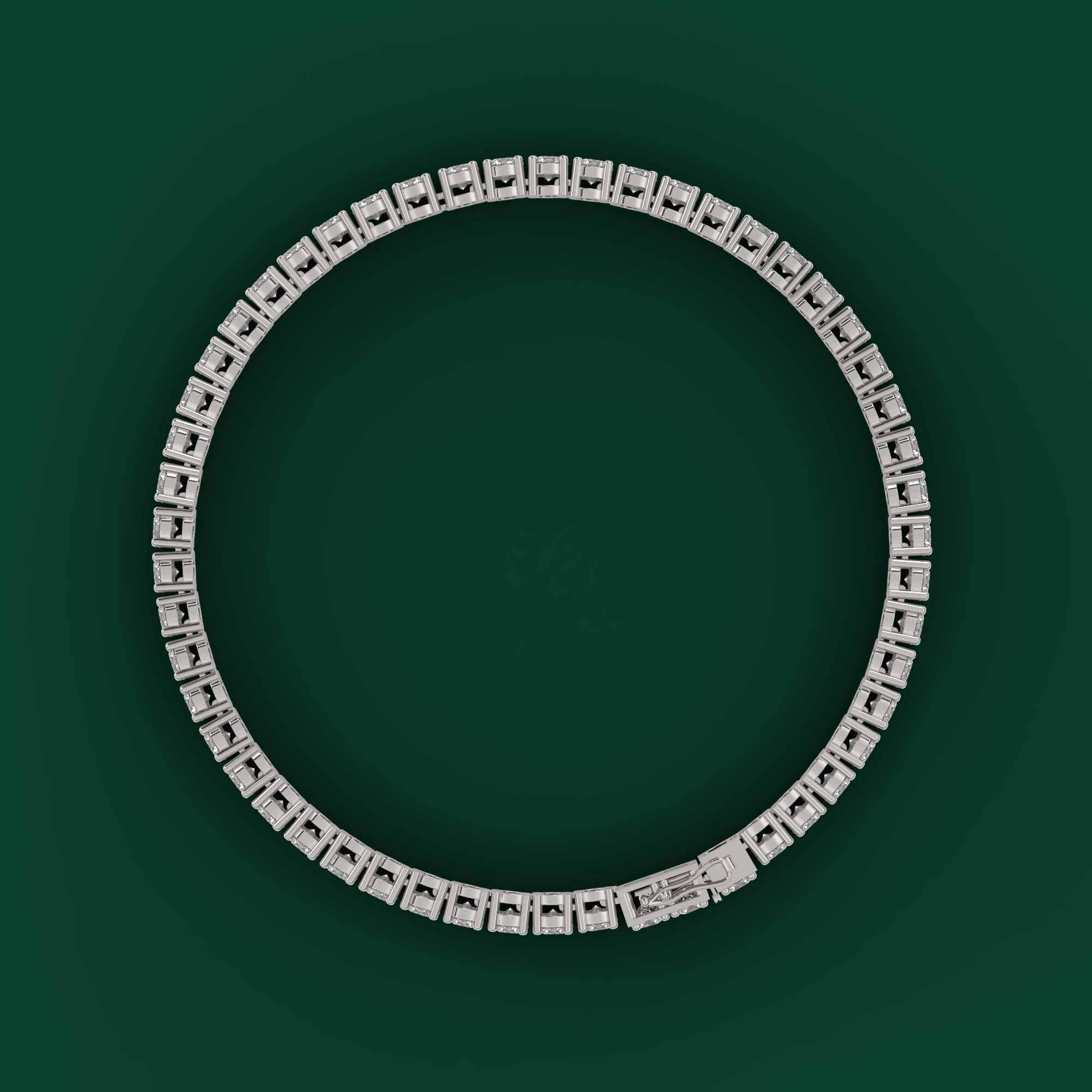 10.0ct Moissanite Tennis Bracelet