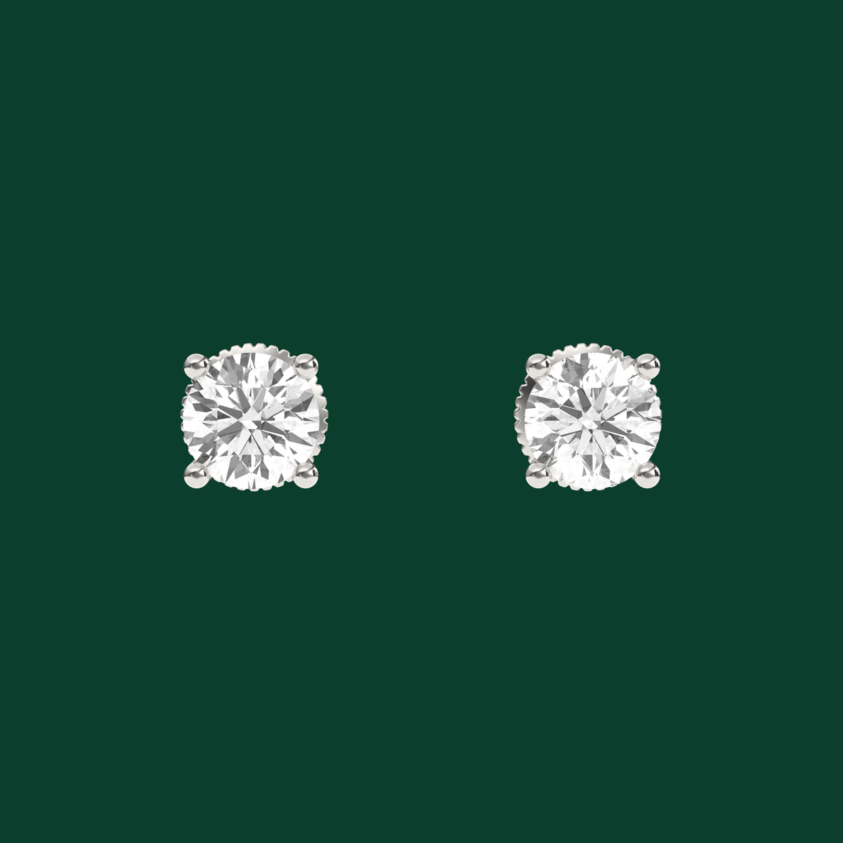 0.5ct  Lab-Grown Diamond Stud Earrings