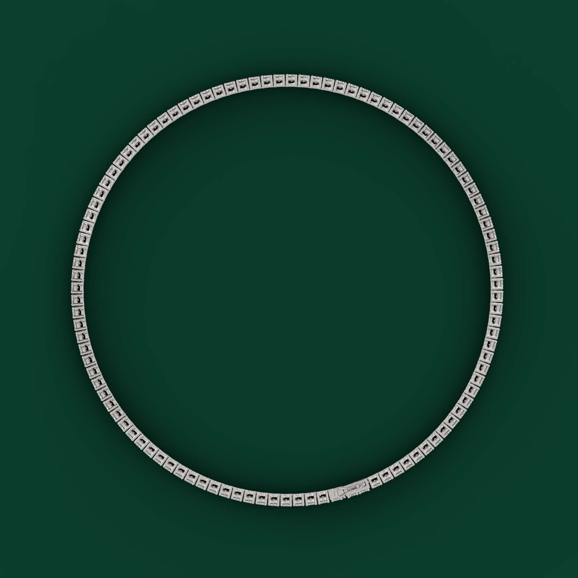 2.5ct Lab-Grown Diamond Tennis Bracelet