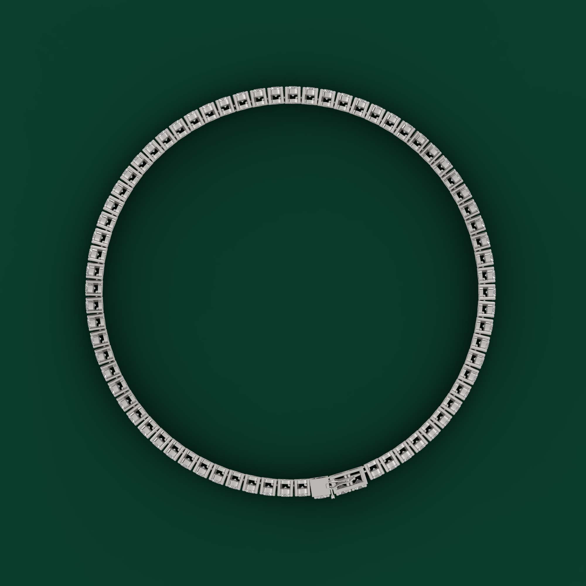 6.0ct Lab-Grown Diamond Tennis Bracelet