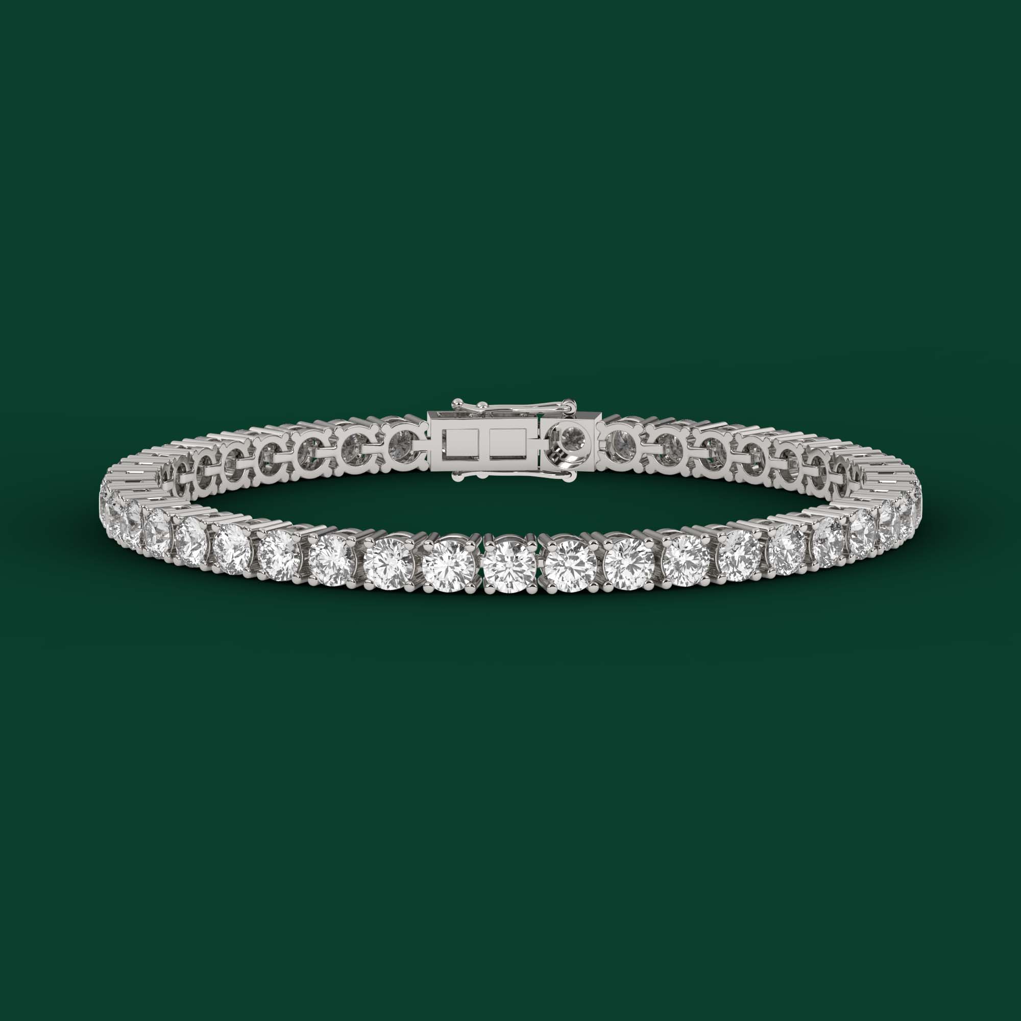 16.5ct Moissanite Tennis Bracelet