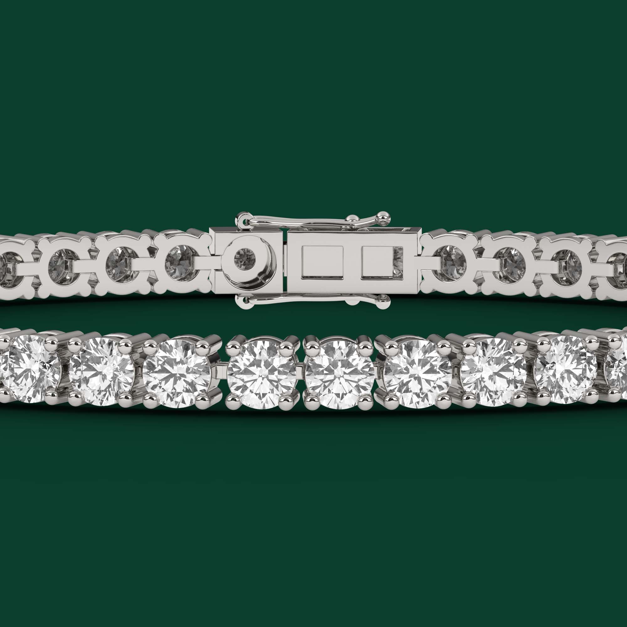 10.0ct Moissanite Tennis Bracelet