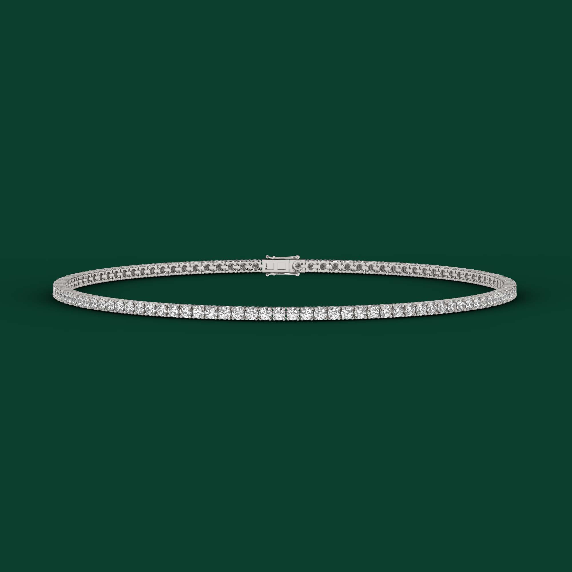 2.5ct Moissanite Tennis Bracelet