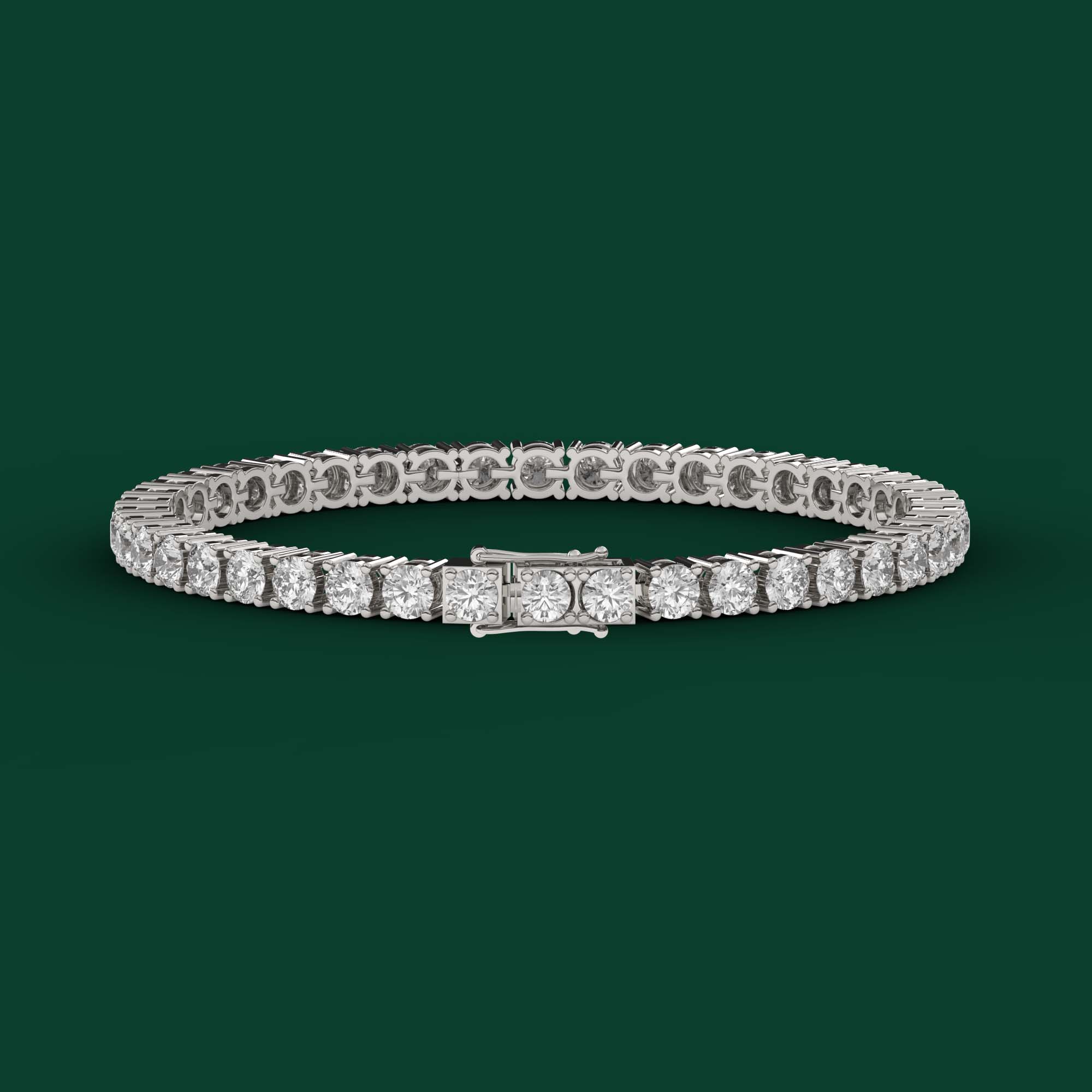 16.5ct Moissanite Tennis Bracelet