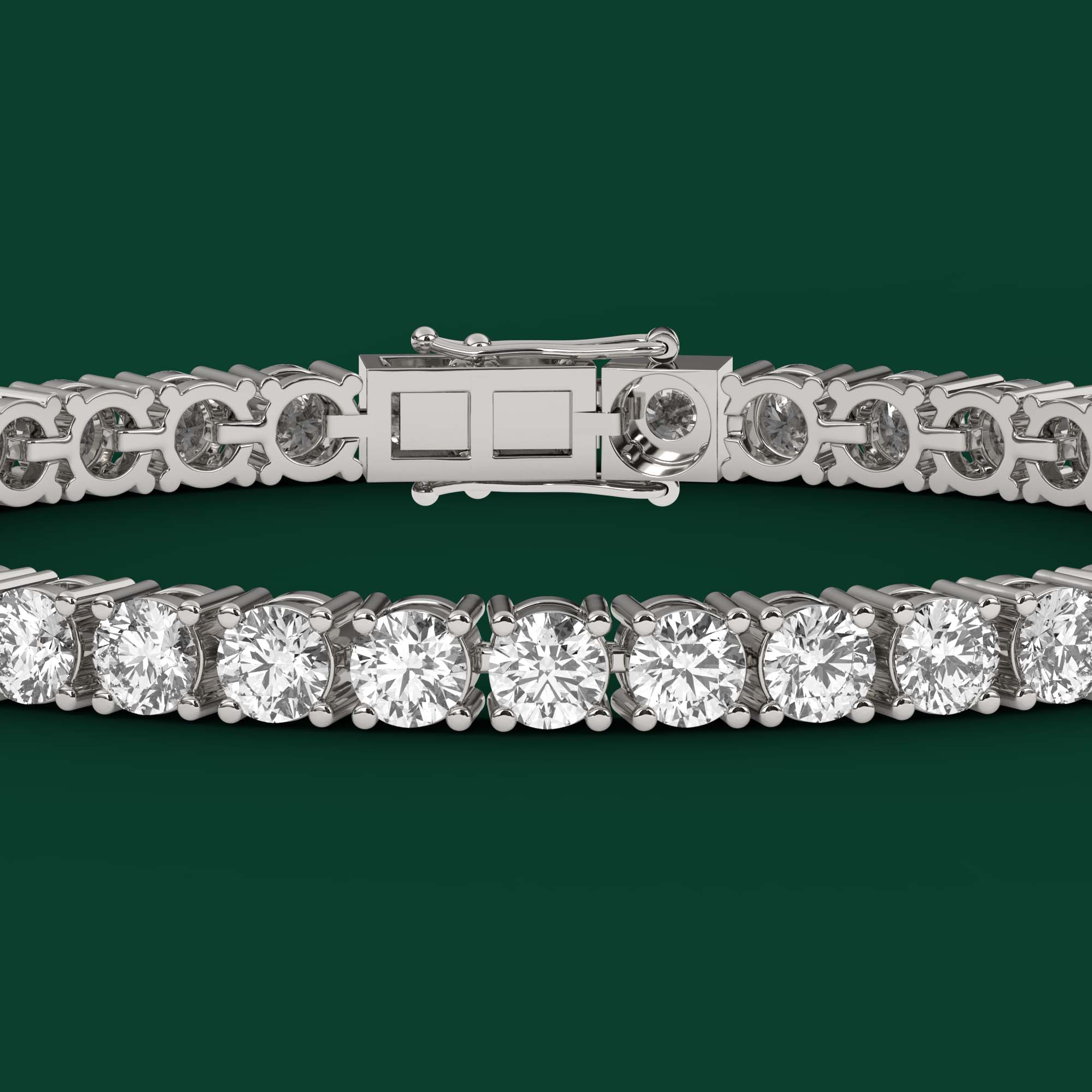 16.5ct Moissanite Tennis Bracelet